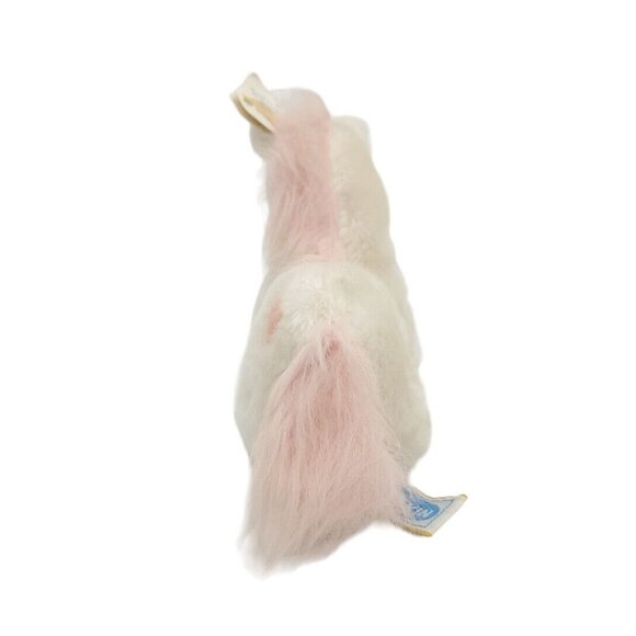 Dakin 1982 Vintage Small 6" Unicorn White Pink Heart Plush Stuffed Animal W/ TAG - Picture 3 of 9